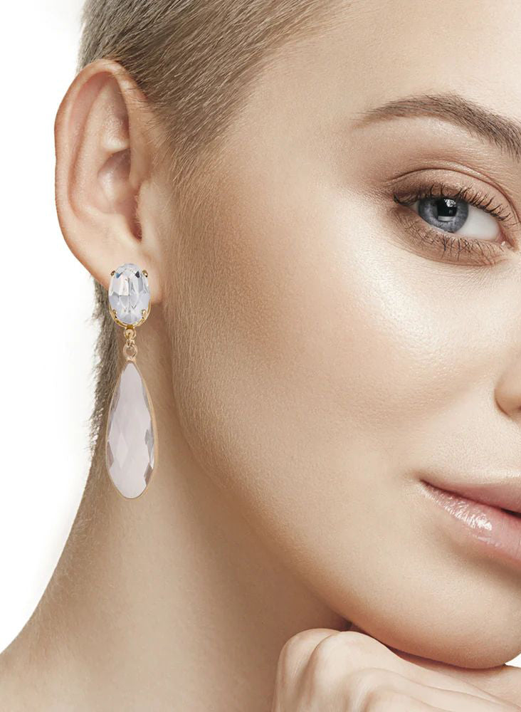 Aretes Loretta Clear