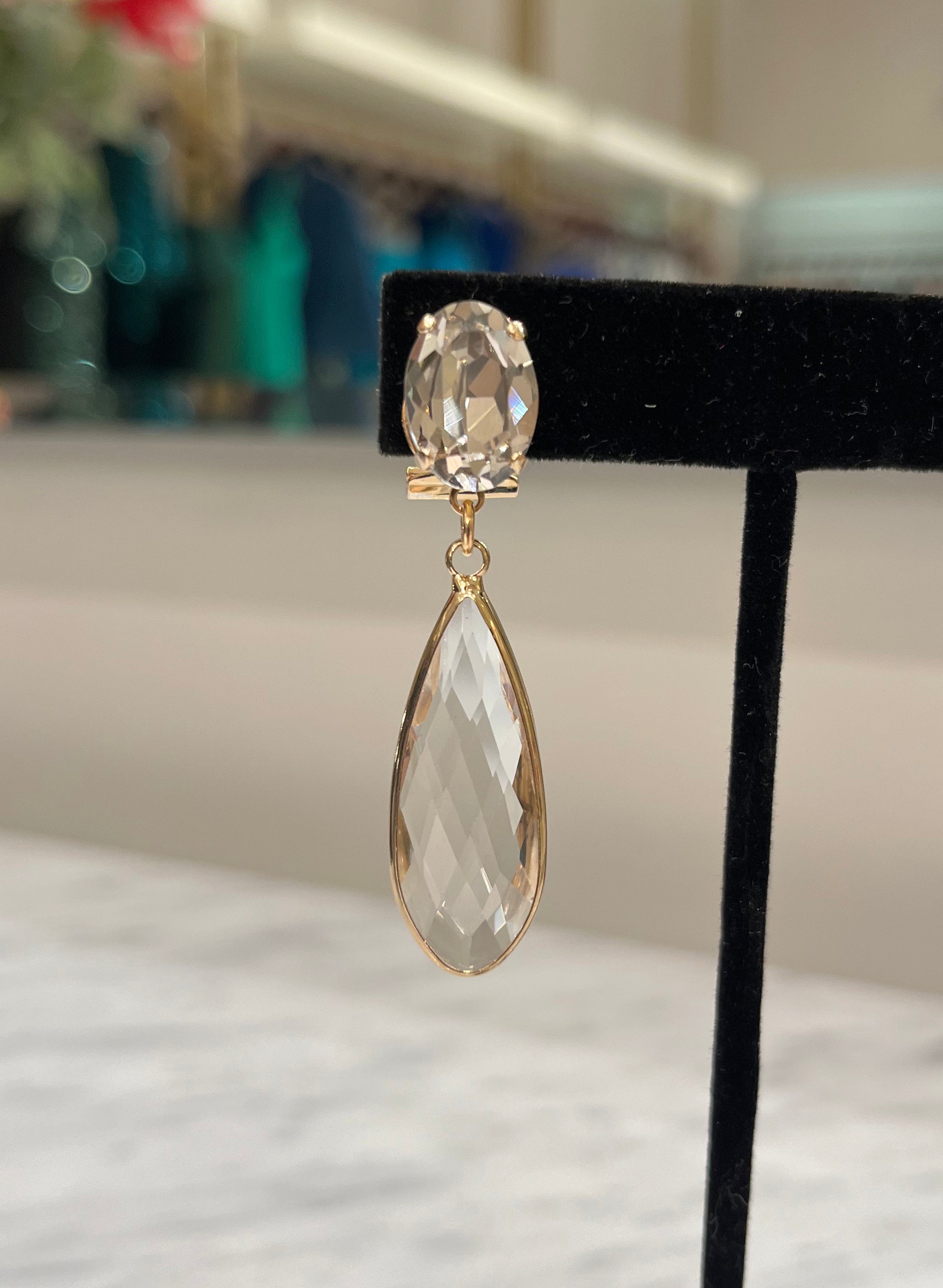 Aretes Loretta Clear