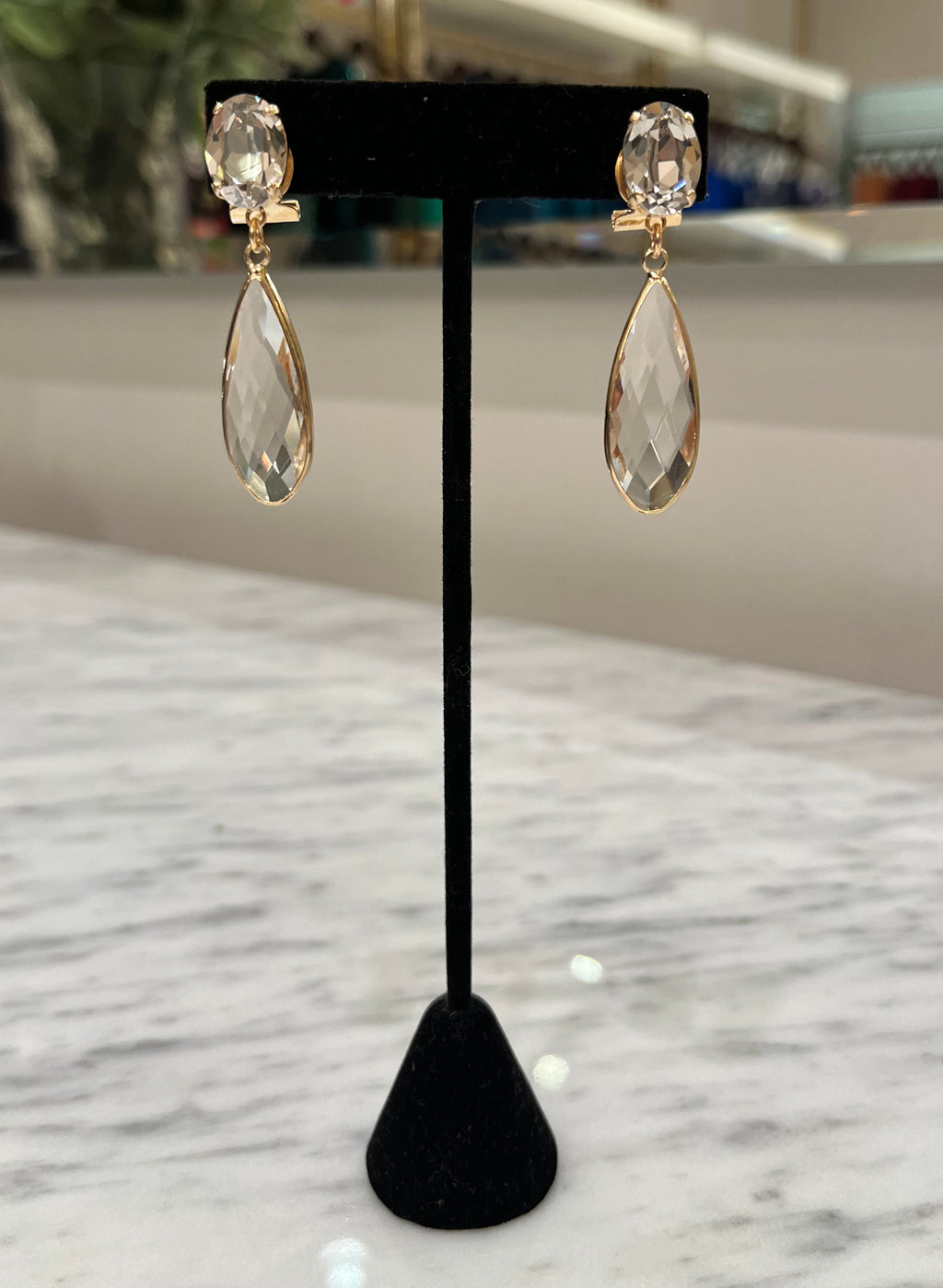 Aretes Loretta Clear