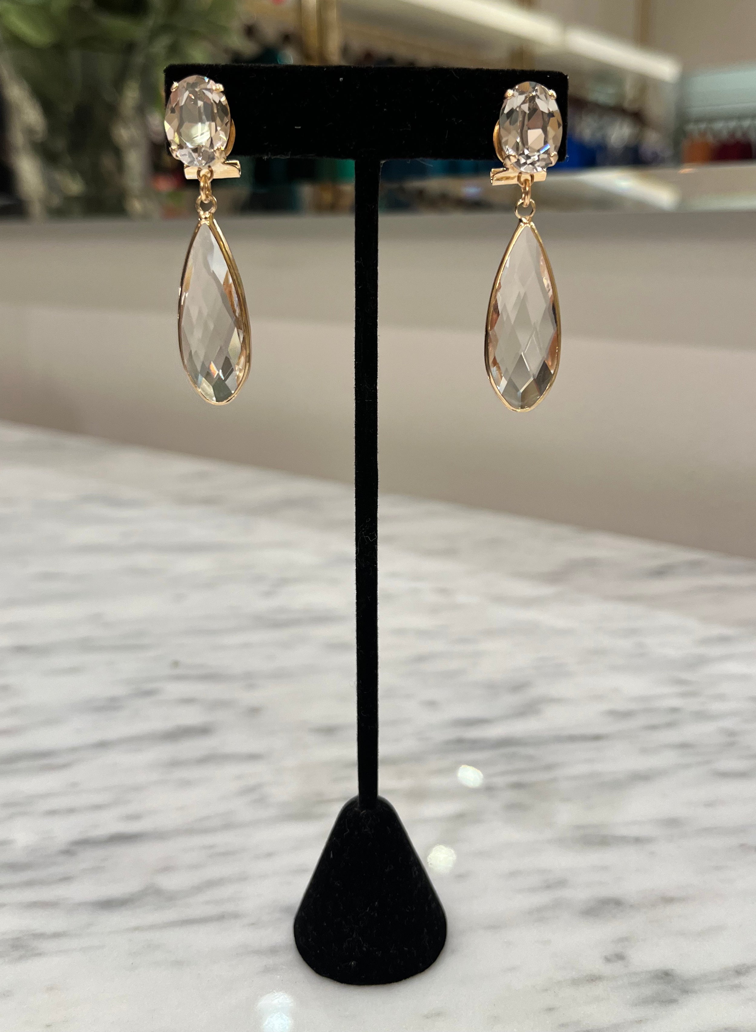 Aretes Loretta Clear