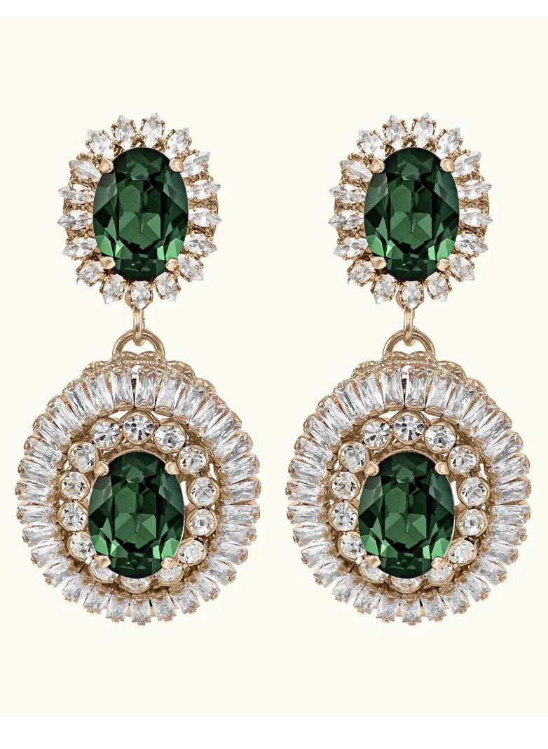 Aretes Aurora Green