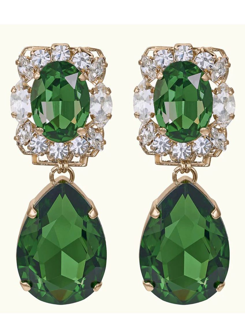 Aretes Ariana Green